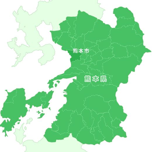 熊本の地図