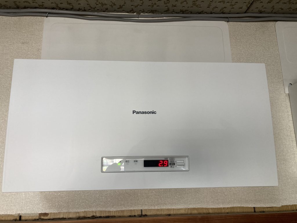 熊本　グッドハート　太陽光発電　交換　Panasonic　パワーコンディショナ